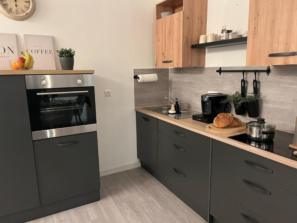 Ferienwohnung An Der Stadtmauer Und Turmblick Lugde Ngoại thất bức ảnh